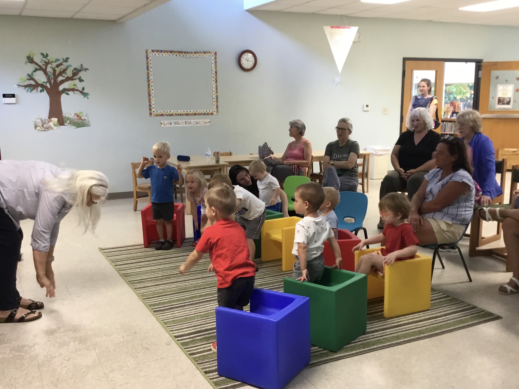 Wee Readers at story time